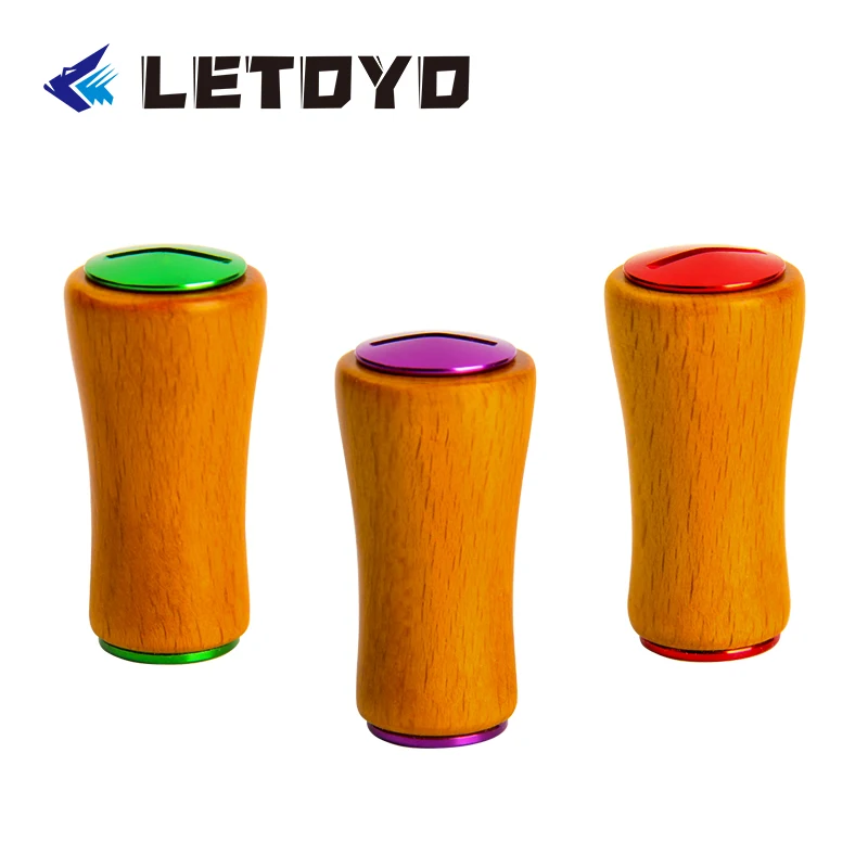 

LETOYO DKB024 Fishing Reel Handle Knob DIY Wood Cork Handle Knobs Replacement Parts for Baitcast/Spinning/Daiwa/Shinmano