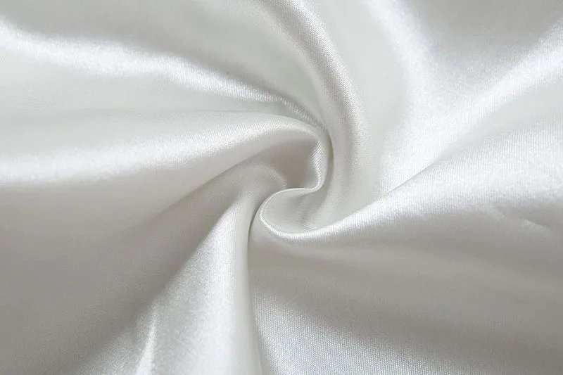 

Fashion white dress 2021 summer women's new style mesh puff sleeve V-neck open back doll dress short dress