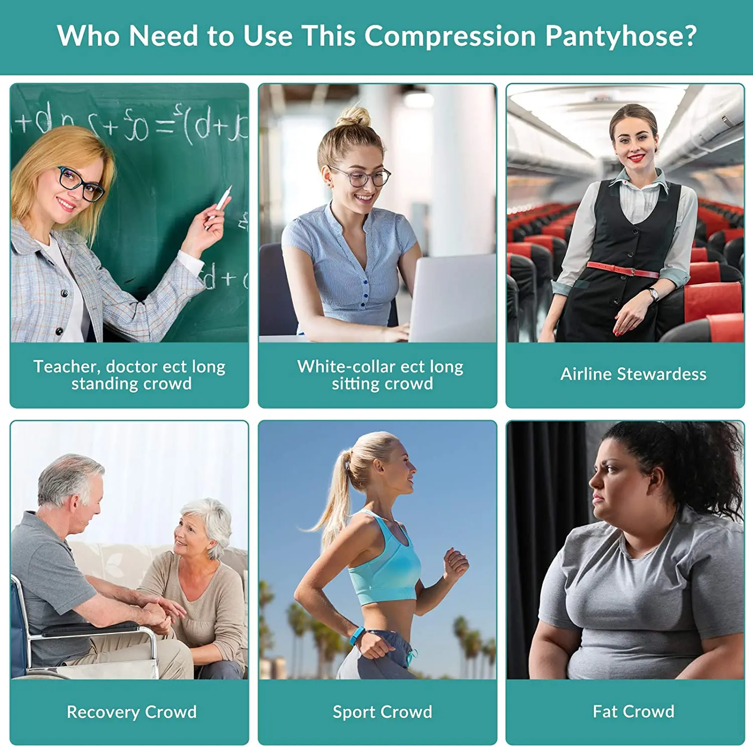 34-46mmHg Medical Compression Socks  Varicose Veins Socks Elastic Pressure Stockings Sleep Feet Varicose Vein Treatment