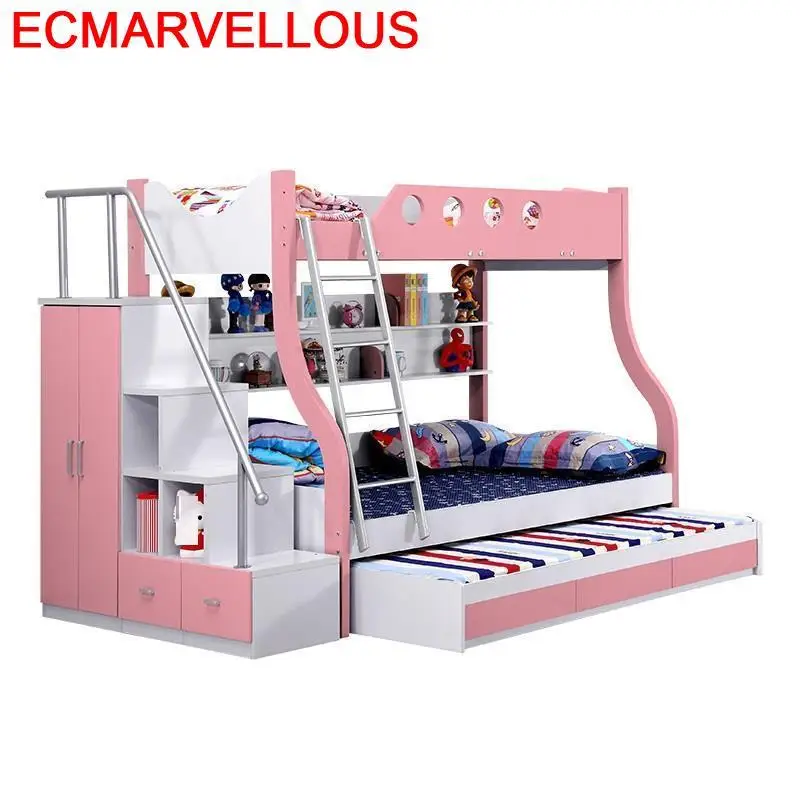 Комната mobiliya Matrimonio Одиночная детская двухъярусная мебель для дома Letto Matrimoniale Mueble