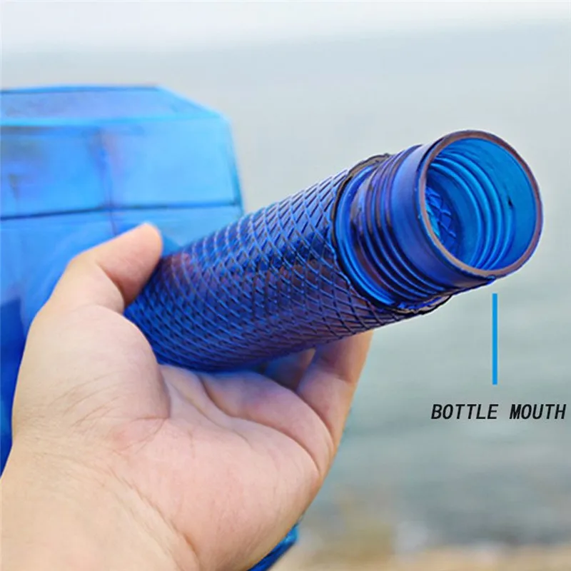 Новая модная бутылка для воды в форме молотка большой емкости без БФА контейнер