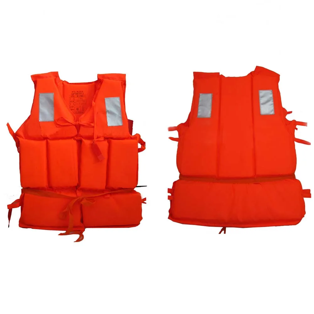 Hot New Professional Adult Working Life Jacket Foam Vest Survival Suit + Whistle Outdoor Swimwear Water Sport Swimming Drifting | Спорт и