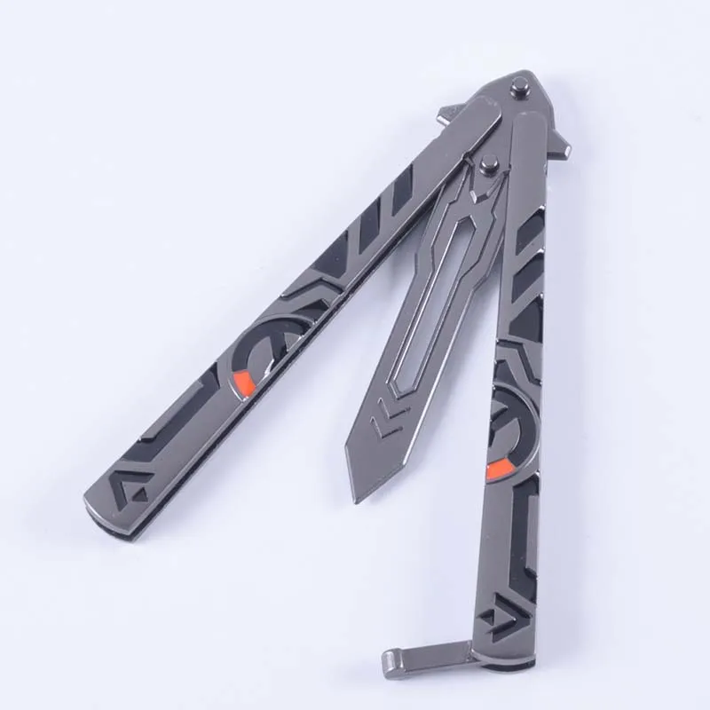 Заклепки Анти осень бабочка нож бросок анимация периферийная игрушка модель