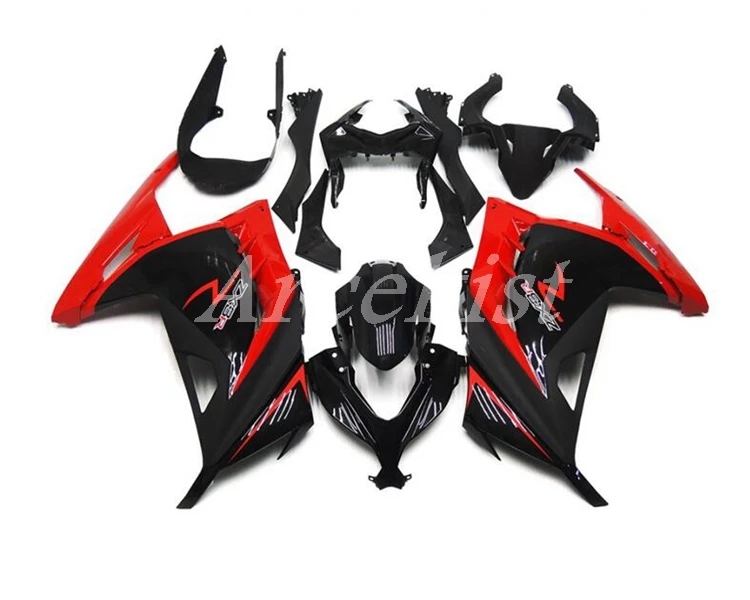 

Новый комплект обтекателей для мотоцикла ABS Подходит для Kawasaki Ninja 300 EX300 ninja300r 2013 2014 2015 13 14 15 16 17 18 Красный Черный