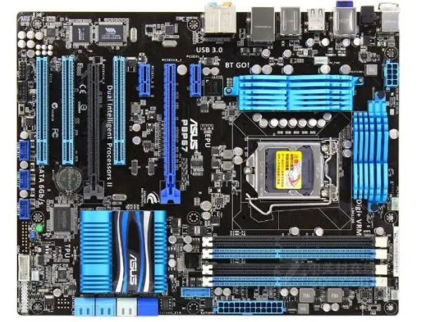 

free shipping 100% original motherboard ASUS P8P67 DDR3 LGA 1155 RAM 32G motherboards SATA3.0 USB3.0 mainboard