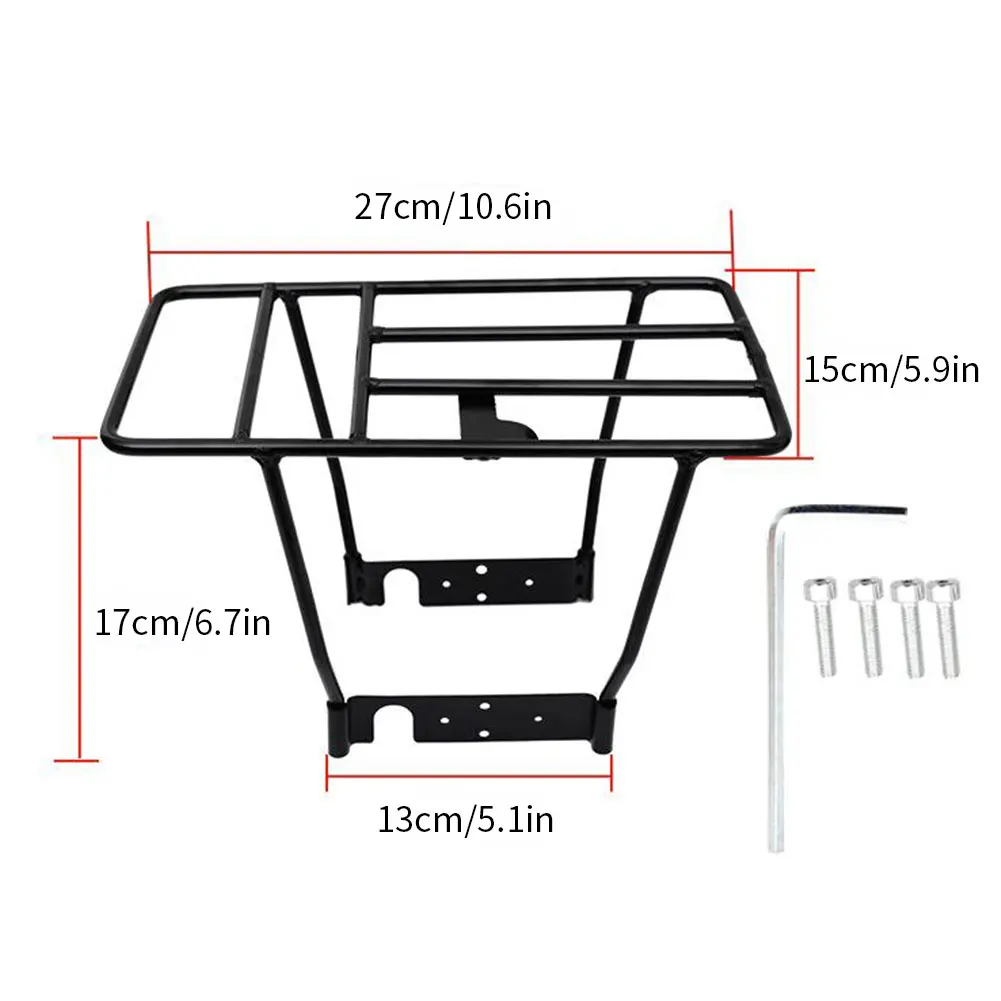 

Electric Scooter Rear Shelf Metal DIY Rear Cargo Rack Compatible With Xiaomi M365 1S Pro Scooter Skateboard Carrier Rack Support