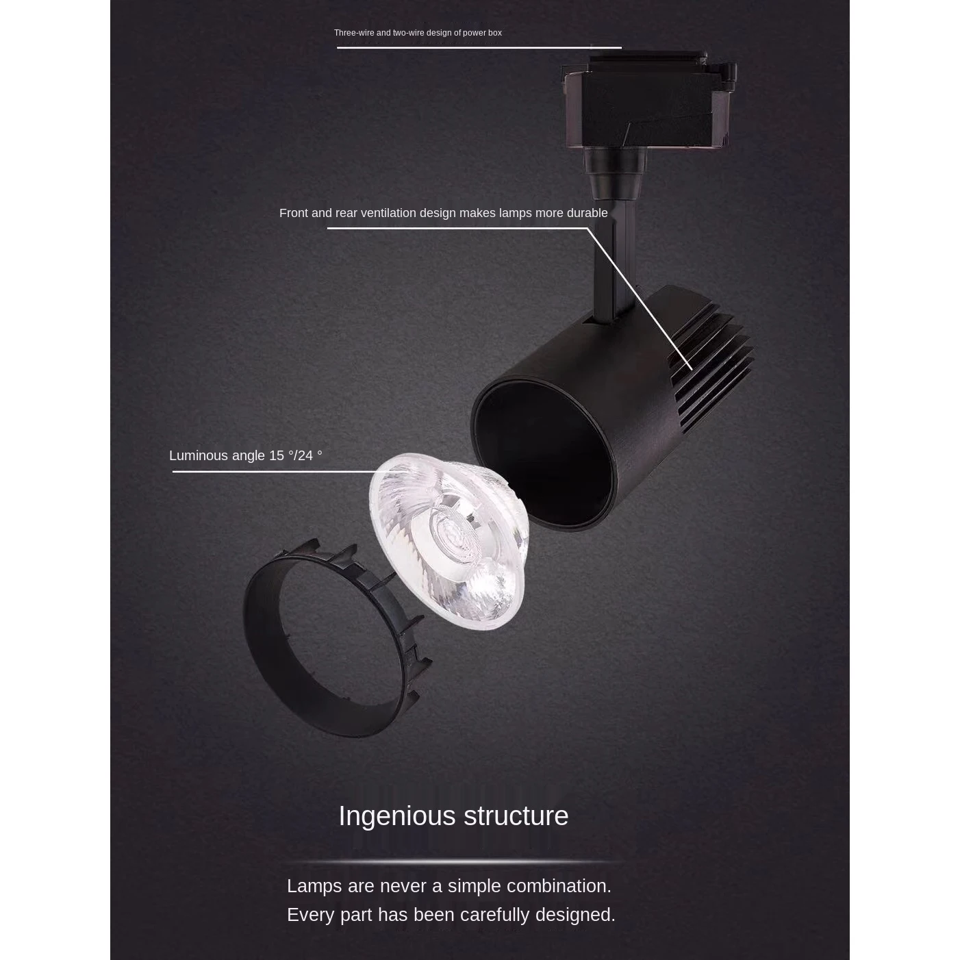 ANJOET 12W 15W 20W LED Track Lighting Aluminum Rail Lamp COB Spotlights Iluminacao For Clothing Exclusive Shop |