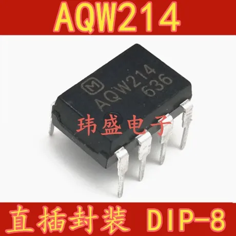 

10 шт. AQW214 AQW214 DIP-8 AQW214A