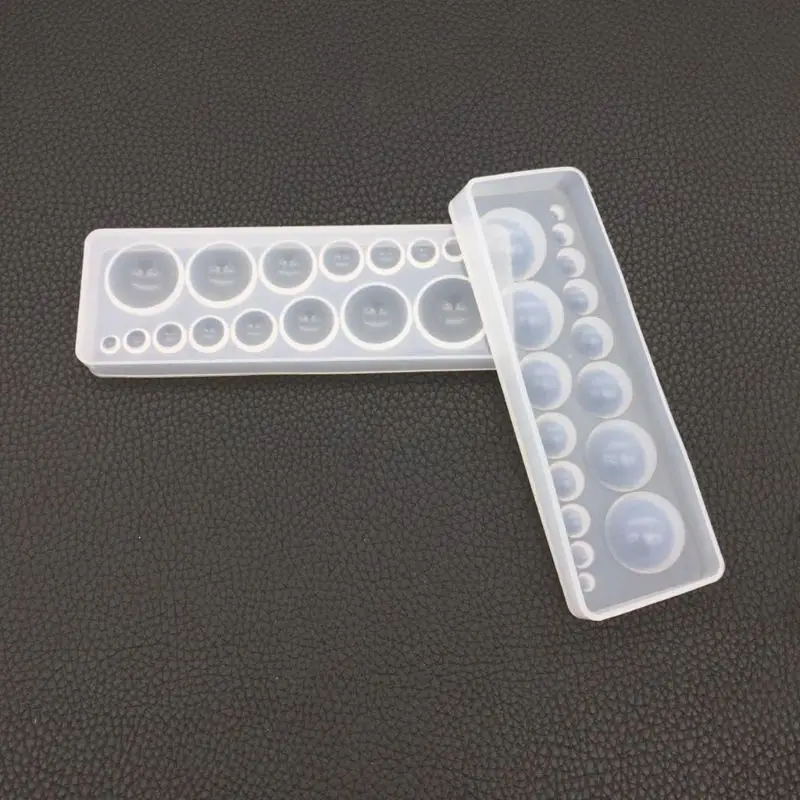 

Silicone Mold DIY Crystal Epoxy Resin Molds Time Stone Jewelry Making Crafts Round Handmade Cake Fondant Chocolate Tools