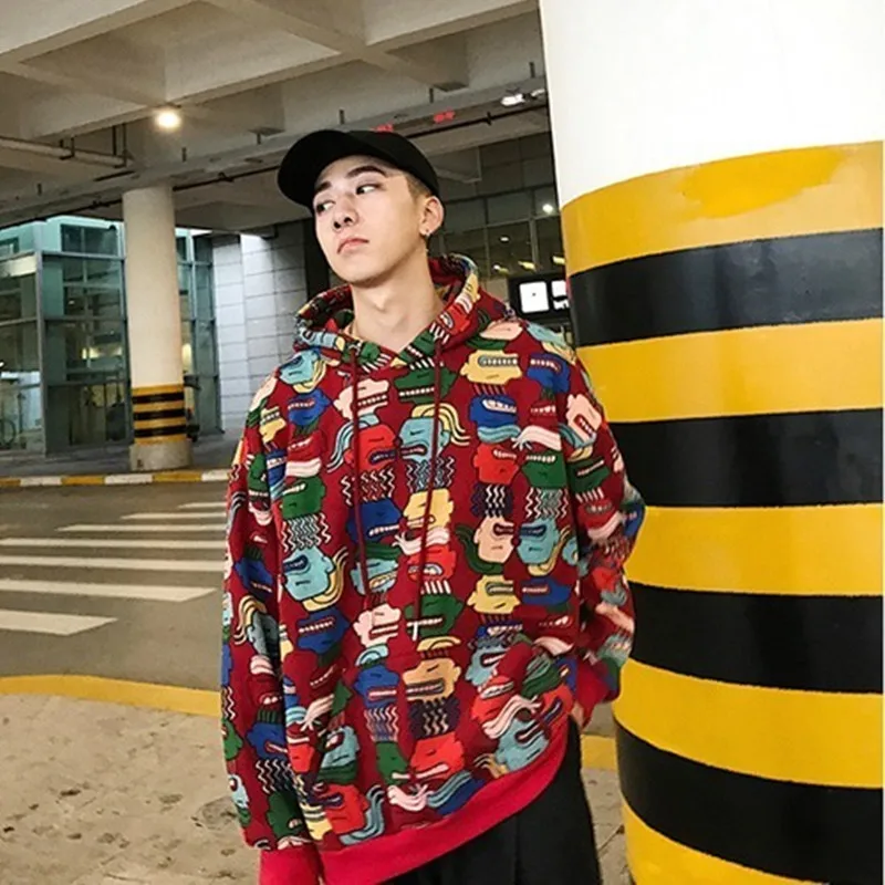 

Lovers Handsome Clothes Men's Spring Autumn Edition Hoodie Top Fashion Trend Hip Hop Loose Ins Jacket Students 2020 Casual Coat