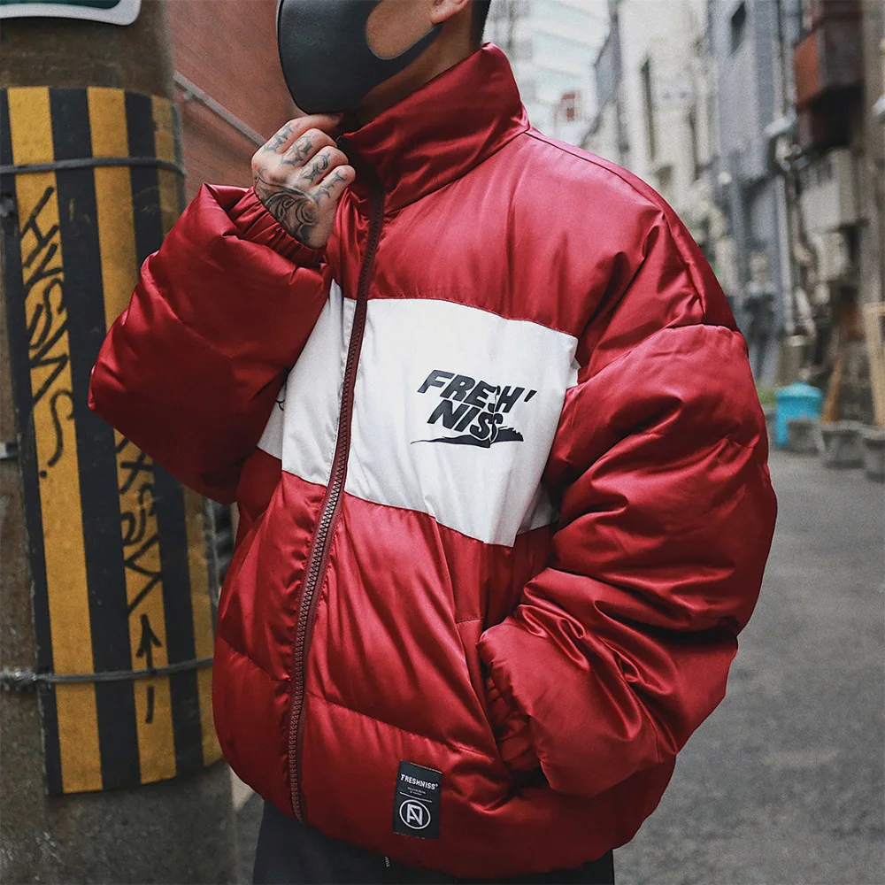 Aelfric Eden 2019 зимние теплые парки куртки в стиле хип хоп утолщенная куртка