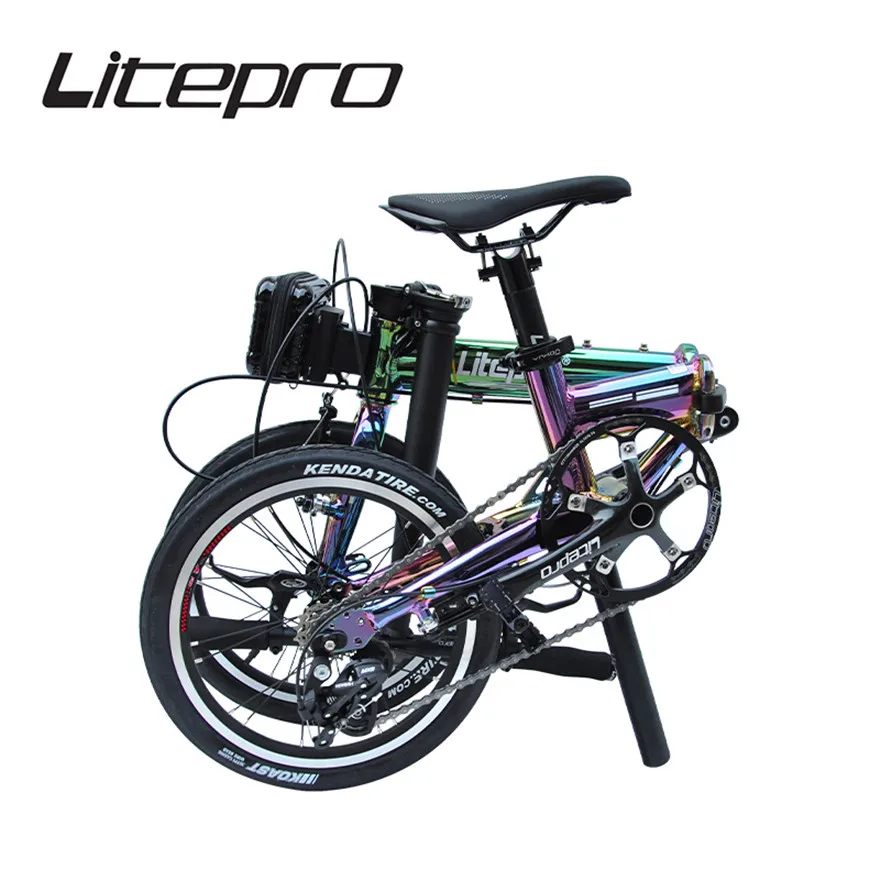 Litepro складной L3 14/16 дюймов внешний 3 5-скоростной велосипед Алюминиевый сплав мини