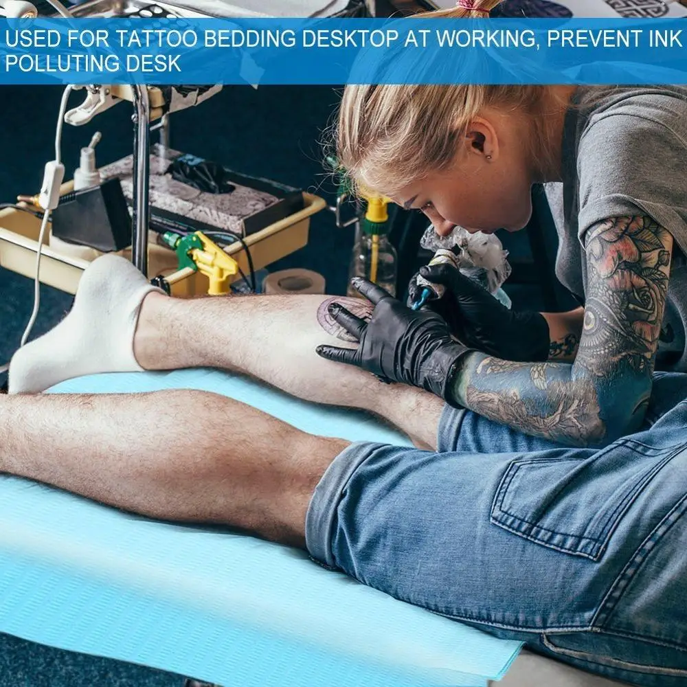 125 шт одноразовая водостойкая Татуировка скатерти стоматологические