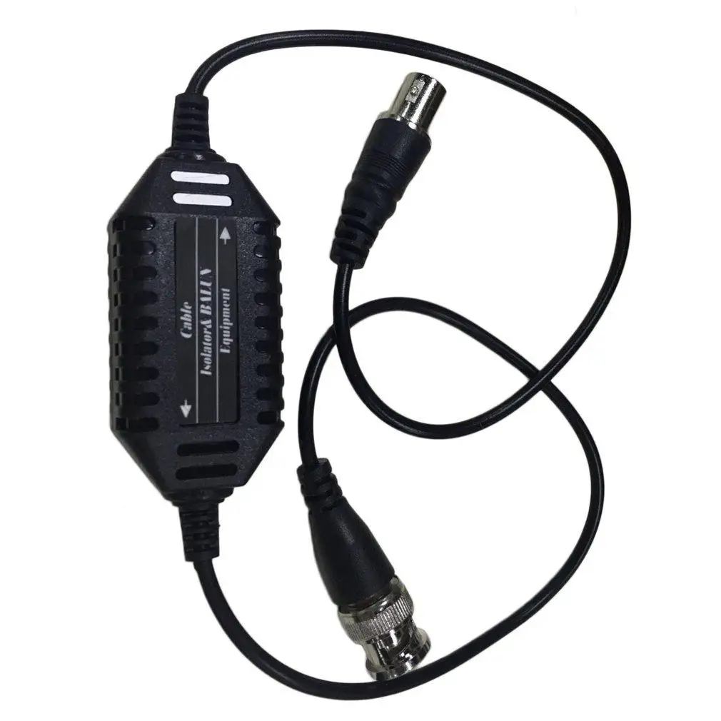 Кабель видеонаблюдения Balun контурный изолятор коаксиальный BNC штекер гнездо для
