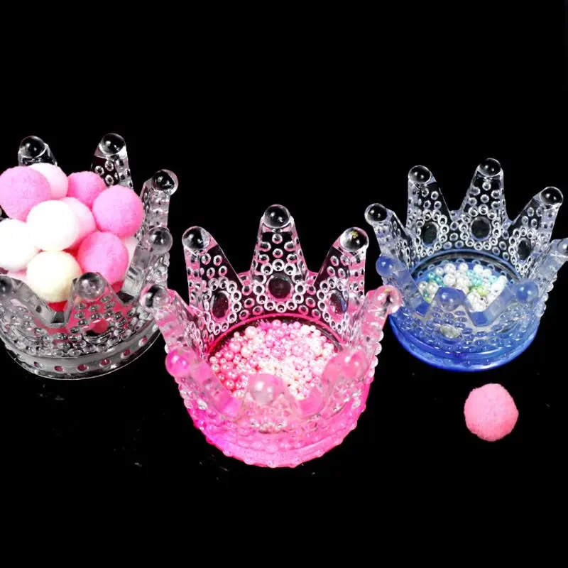 

3D корона пепельница ящик для хранения DIY держатель для телефона силиконовая форма инструменты для литья смолы засушенный цветок смола деко...
