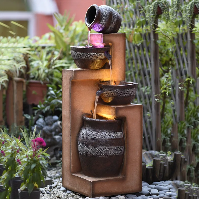 Украшение фонтана домашний декор тенденции домашнего садоводства украшение фэн