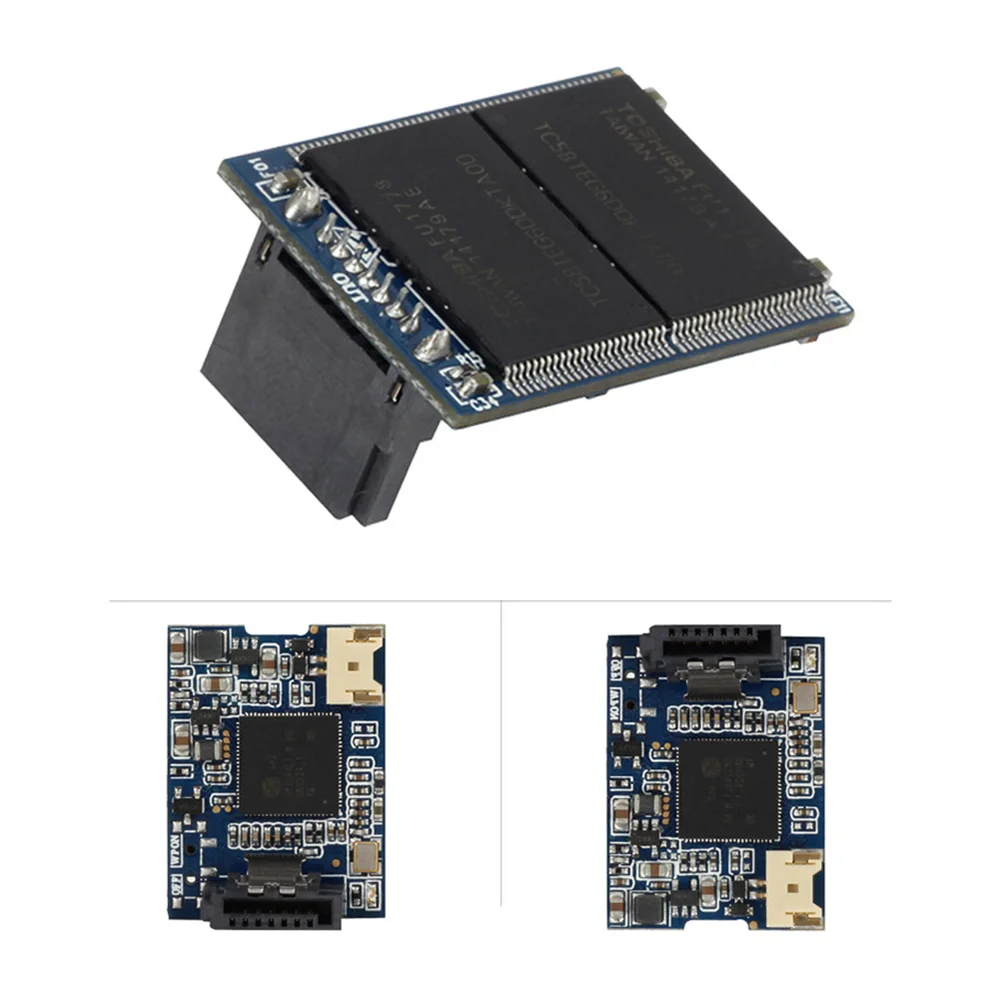 Goldendisk 7 контактный SATA DOM 16 Гб SSD диск на модуле флеш память NAND MLC 2 ГБ 4 8 32