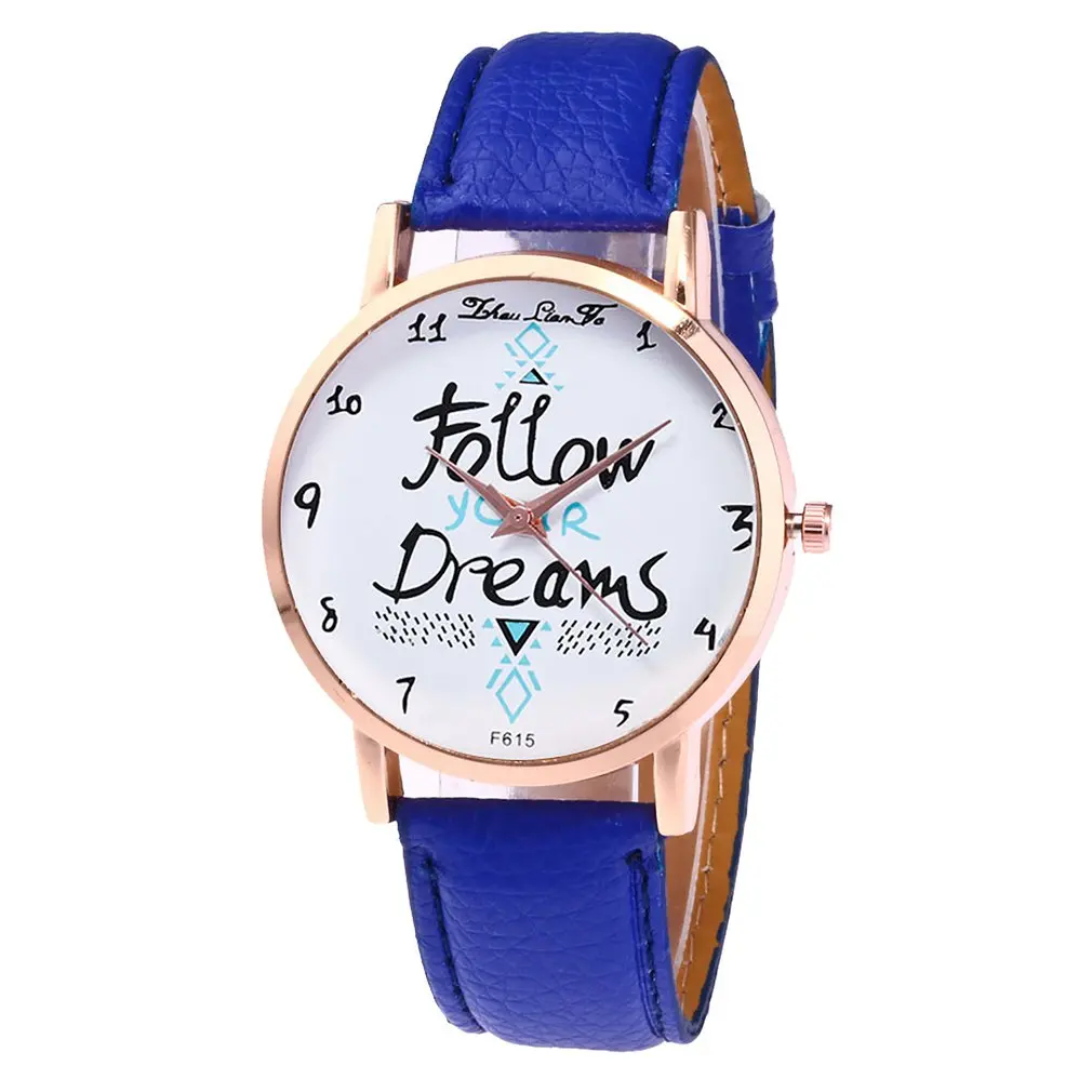 Top Brand Luxury Girl Quartzwatch Fashionable Leather Quartz Watch Women's Watches Ladies Wristwatch waresale | Наручные часы