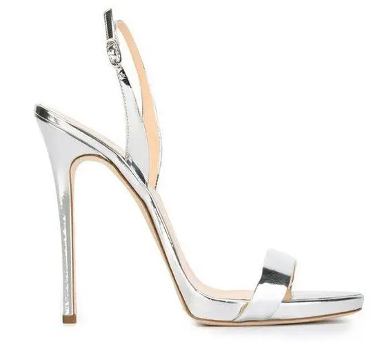 

Fashion sandals with thin heel metal High Heels Sandals 12cm