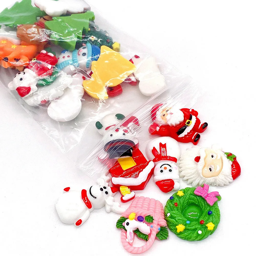 25 шт. Новое рождественское Slime Подвески Форма для выпечки тортов DIY Декор телефона