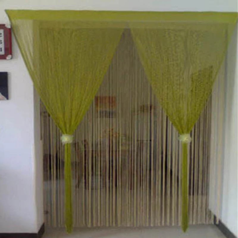 Горячая Распродажа дверные оконные панели Шторы f для перегородка гостиной пряжа