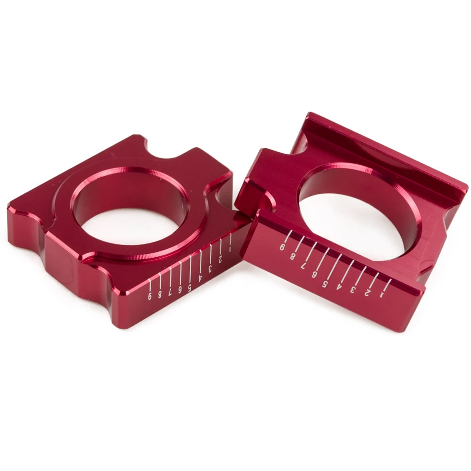 

Rear Axle Block Chain Adjuster For Honda CR 125R 250R CRF 250R 250RX 450R 450RX 450L 250X 450X Motorcycle Aluminum Accessories