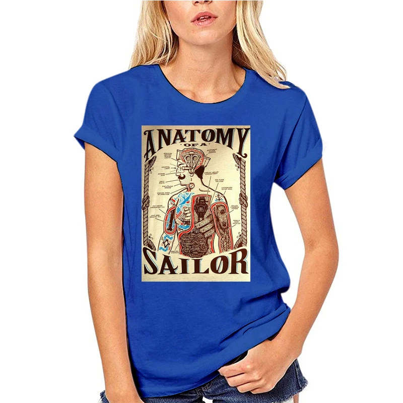 

Boardrippaz T Shirt Anatomy Of A Sailor Segler Men'S Black T-Shirt Size S-Xxl Free Shipping Funny Tops Tee Shirt