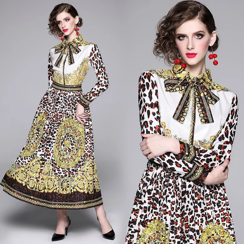 Дизайнерские платья для подиума высококачественное осеннее повседневное Новое