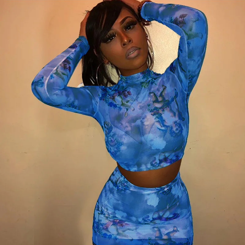 Повседневный неоновый топ с высоким воротником и длинным рукавом Женский