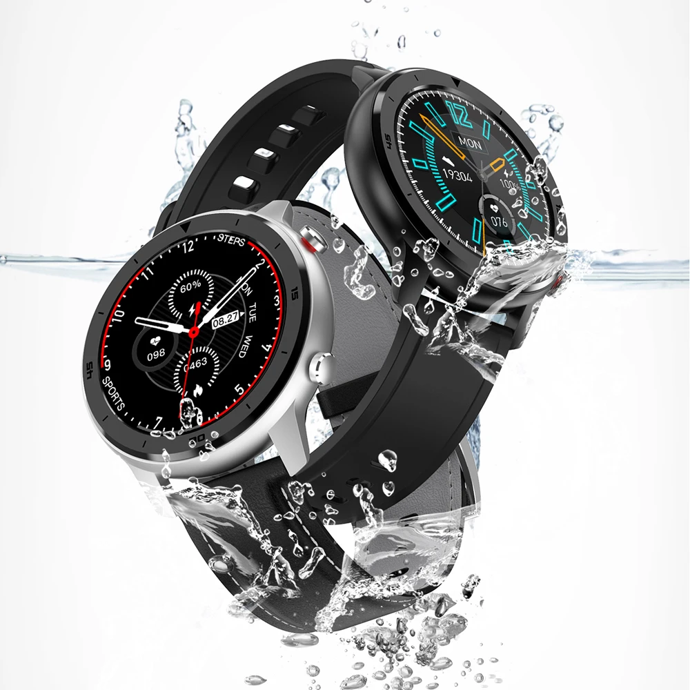 DT78 круглый полный сенсорный смарт часы Smartwatch Браслет фитнес трекер активности