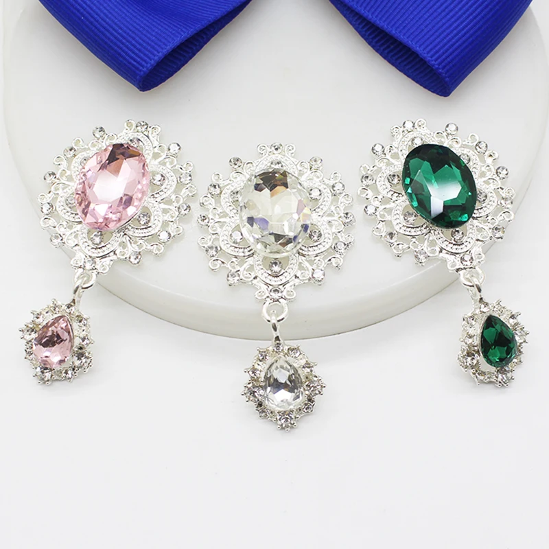 

5 шт./лот 55*30 мм кнопки для рукоделия горный хрусталь пуговицы для одежды Diy Manualidades аксессуары декоративные