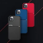 Чехол для Huawei Honor V40, задняя крышка из искусственной кожи, с магнитной застежкой