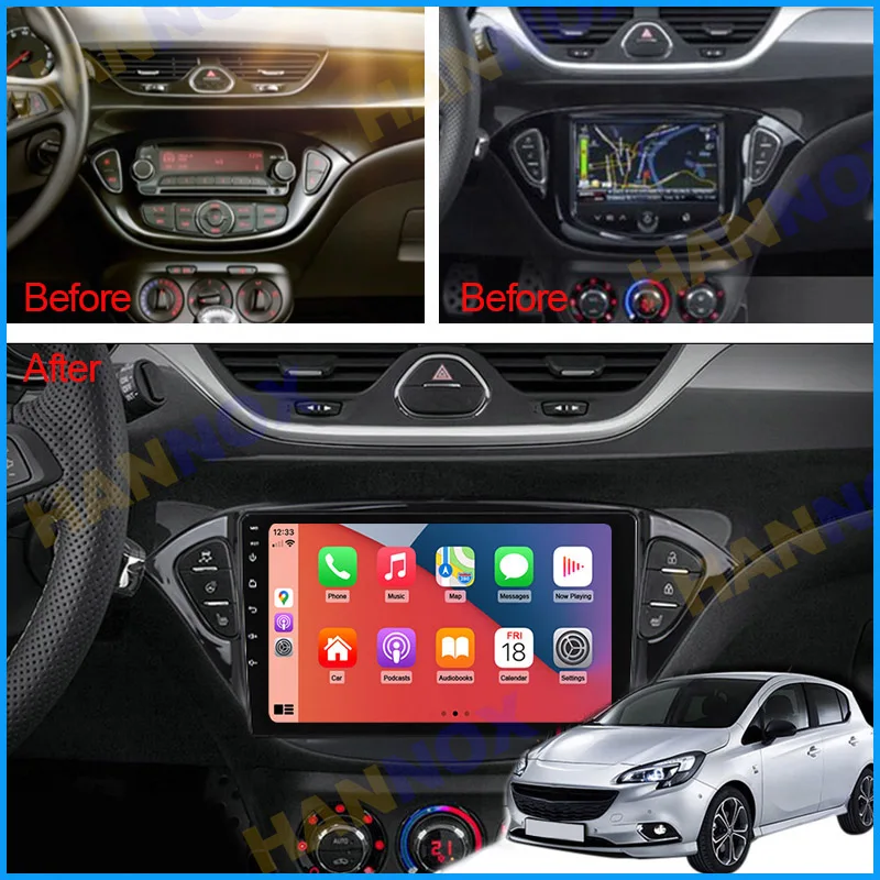

9 дюймов Android 12,0 автомобильный радиоприемник GPS стерео плеер для Opel Corsa 2015 2016-2019 Opel Adam 2013-2016 Поддержка камеры заднего вида DVR