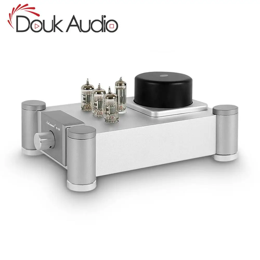 Douk audio 12AX7 вакуумный ламповый предусилитель аудио стерео Hi-Fi одиночный ламповый усилитель предусилитель Ref Marantz 7