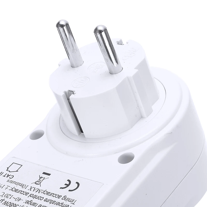 

Multi-Function Digital Electric Thermostat Regulator Temperature Controller Socket Outlet With Timer Sensor Probe