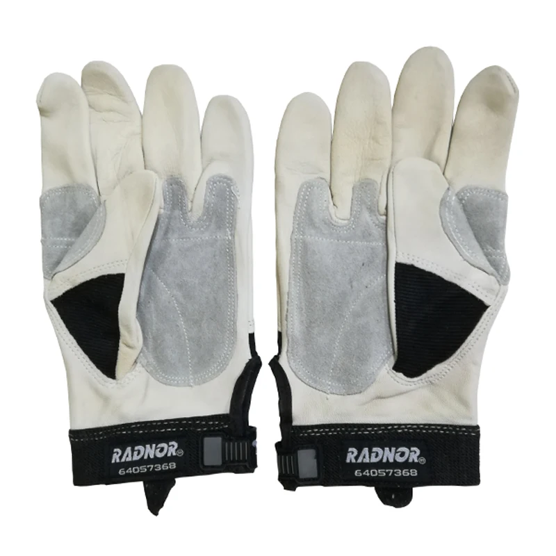 

Men's Heavy Duty Durable Goatskin With Split Extra Protective Palm And Thumb Mechanics Leather Work Gloves