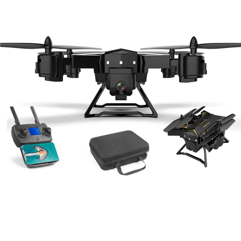 Складной Квадрокоптер KY601G с GPS и HD камерой 4K Дистанция управления 2000 метров