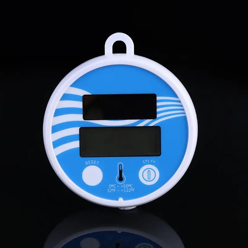 Цифровой плавающий Водонепроницаемый Солнечный термометр для бассейнов и спа с