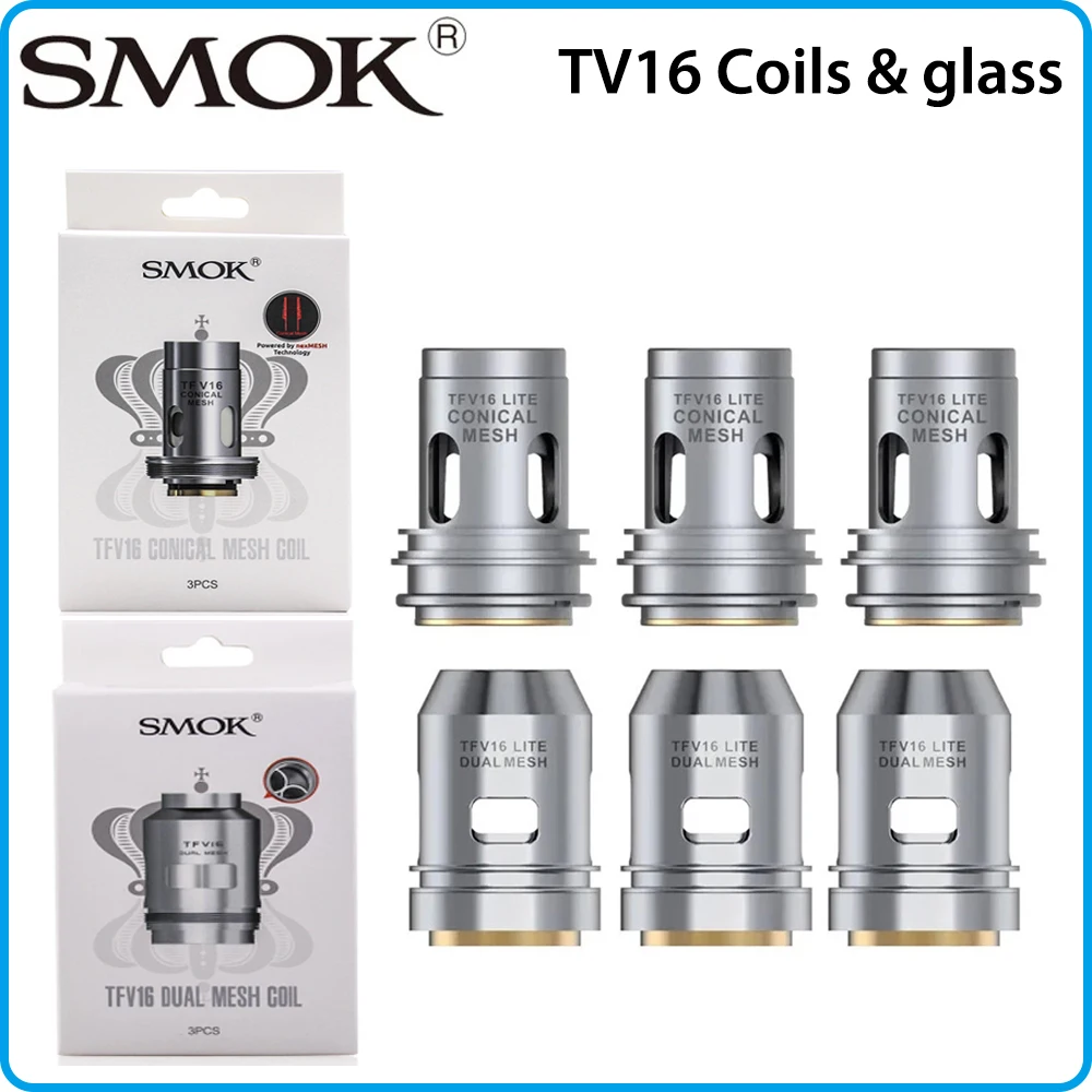 Оригинальный испаритель SMOK TFV16 с сопротивлением на головке резисторы