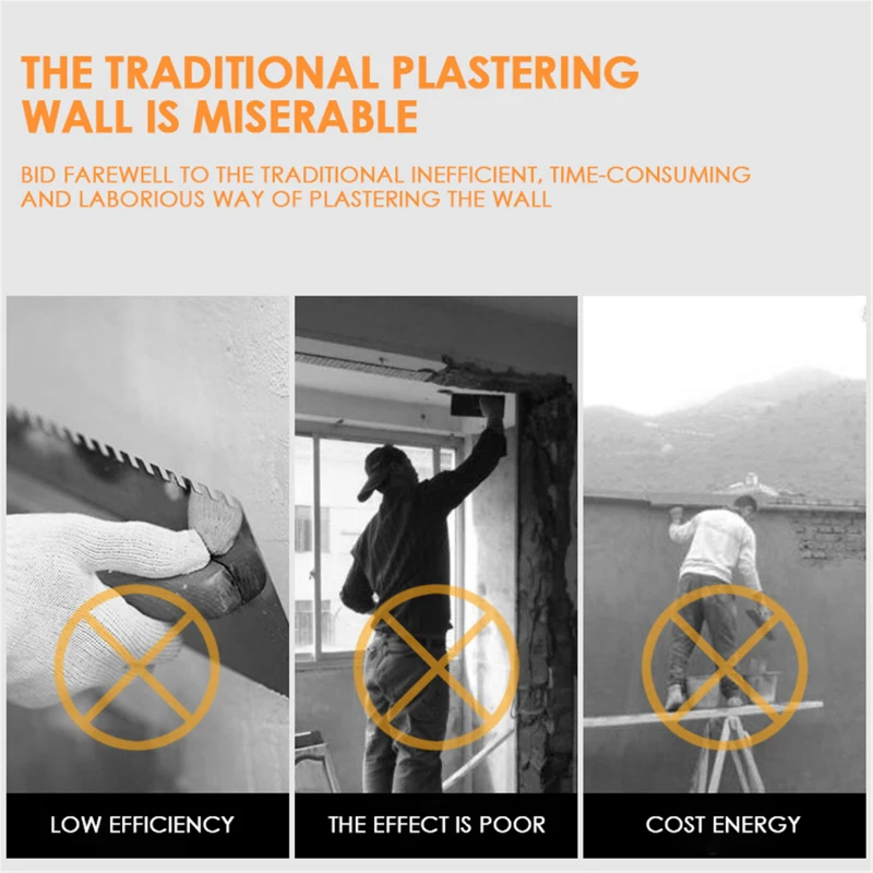 

New 1700W Concrete Cement Mortar Trowel Wall Smoothing Machine Drill Mixer Djustable Speed Hand-held Electric Polishing Machine