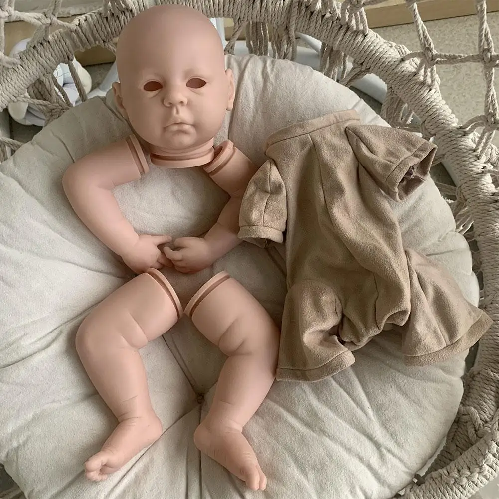 

NPK 22inch Reborn Olivia Dolls Kits Pinky Color Soft Touches DIY Dolls Parts Toddler Popular Girl High Quality Handmade Dolls