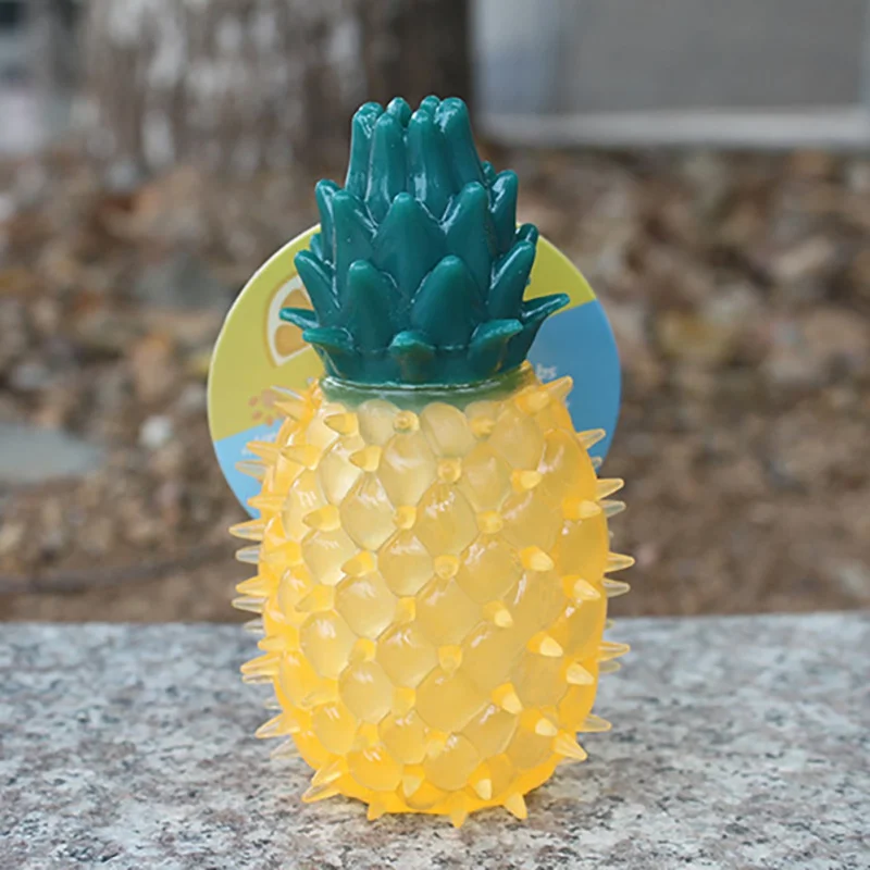 Жевательные игрушки для домашних животных фрукты собак мягкая пищащая игрушка