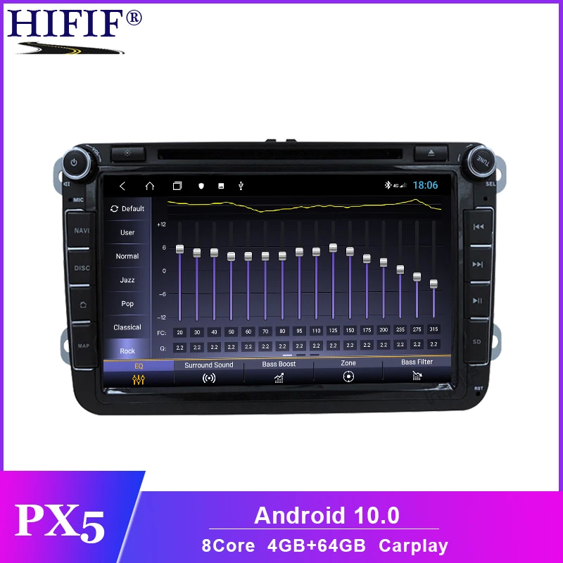 Мультимедийный DVD плеер PX5 на Android 10 для SEAT Leon Altea Alhambra Toledo GOLF 5 6 POLO PASSAT B6 Octavia Fabia Rapid