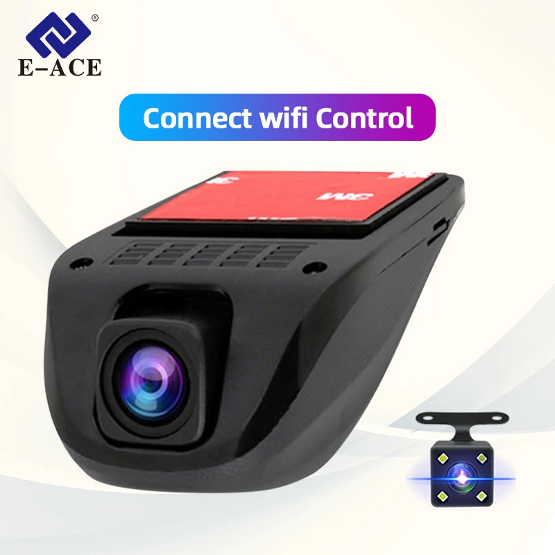 E ACE Wifi Автомобильный видеорегистратор Даш Камера видео Регистраторы камера