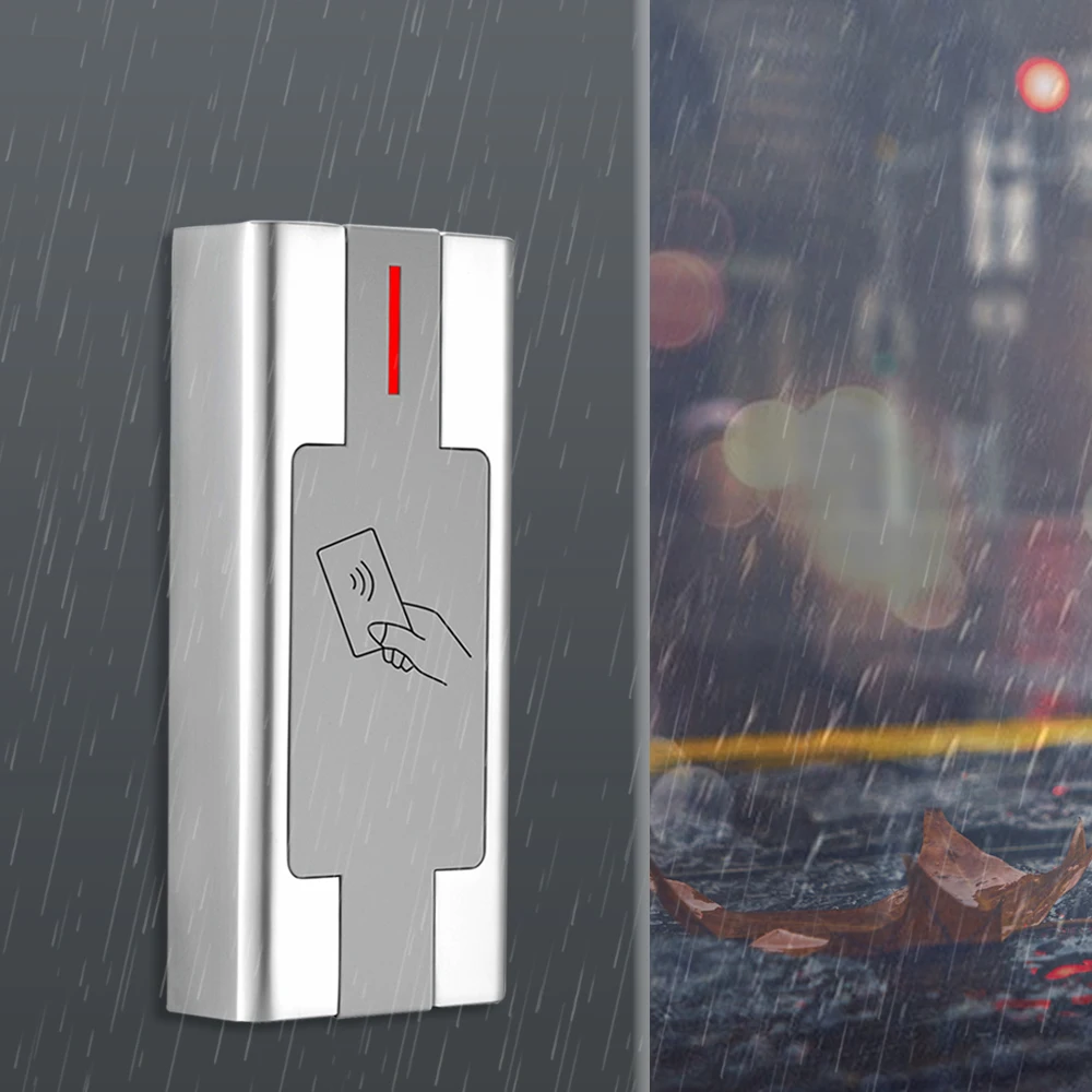 Металлический считыватель доступа RFID 125 кГц 2000 пользовательский Считыватель