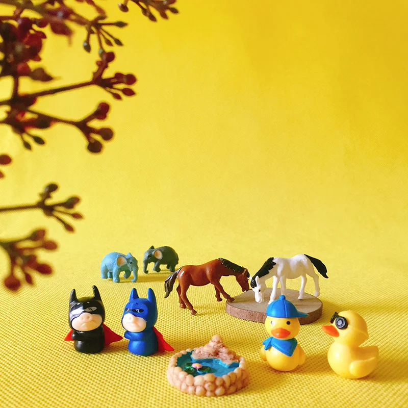 Утки/свинья лошадь слон/Животные/миниатюры/милый/Сказочный Садовый