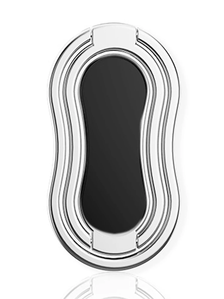 phone ring holder foldable finger kickstand desktop 360 degree folding for magnetic absorption phone grip holder stand free global shipping