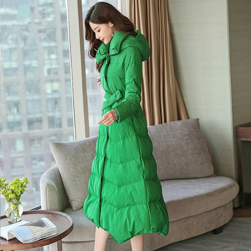 

Зимняя куртка KMETRAM, женская одежда 2021, Корейская парка с капюшоном, женское винтажное длинное хлопковое пальто, женские парки, Casaco Feminino MY3446