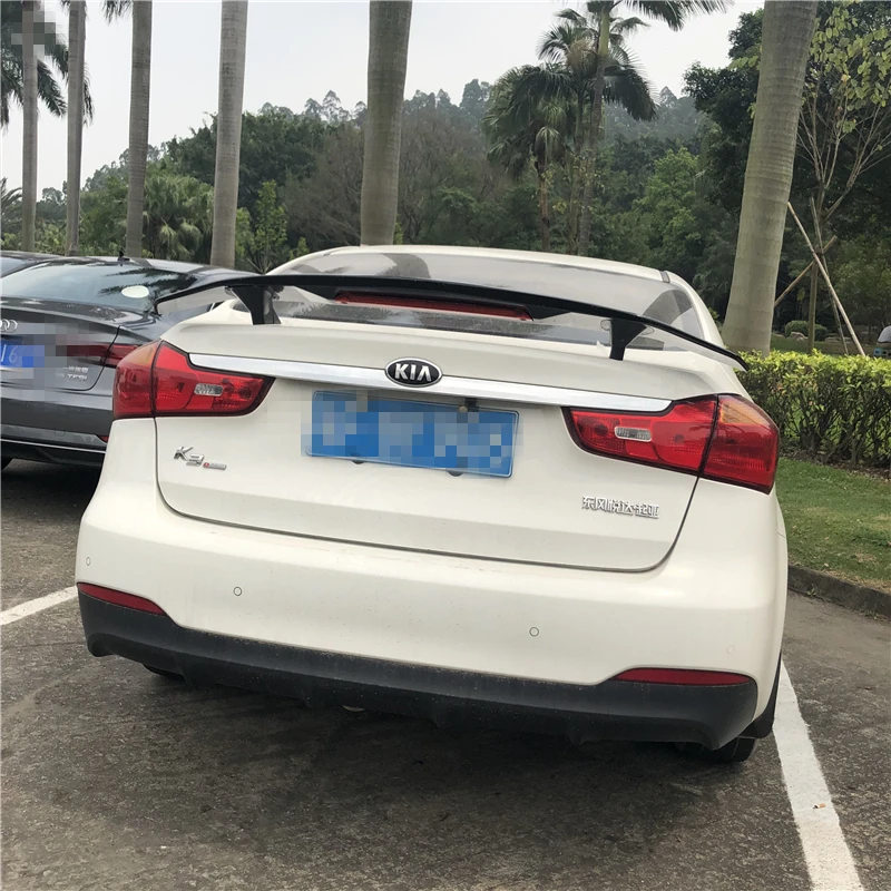 Спойлер для Forte 2011 2019 Kia K3 TF высококачественный спойлер из АБС пластика заднее