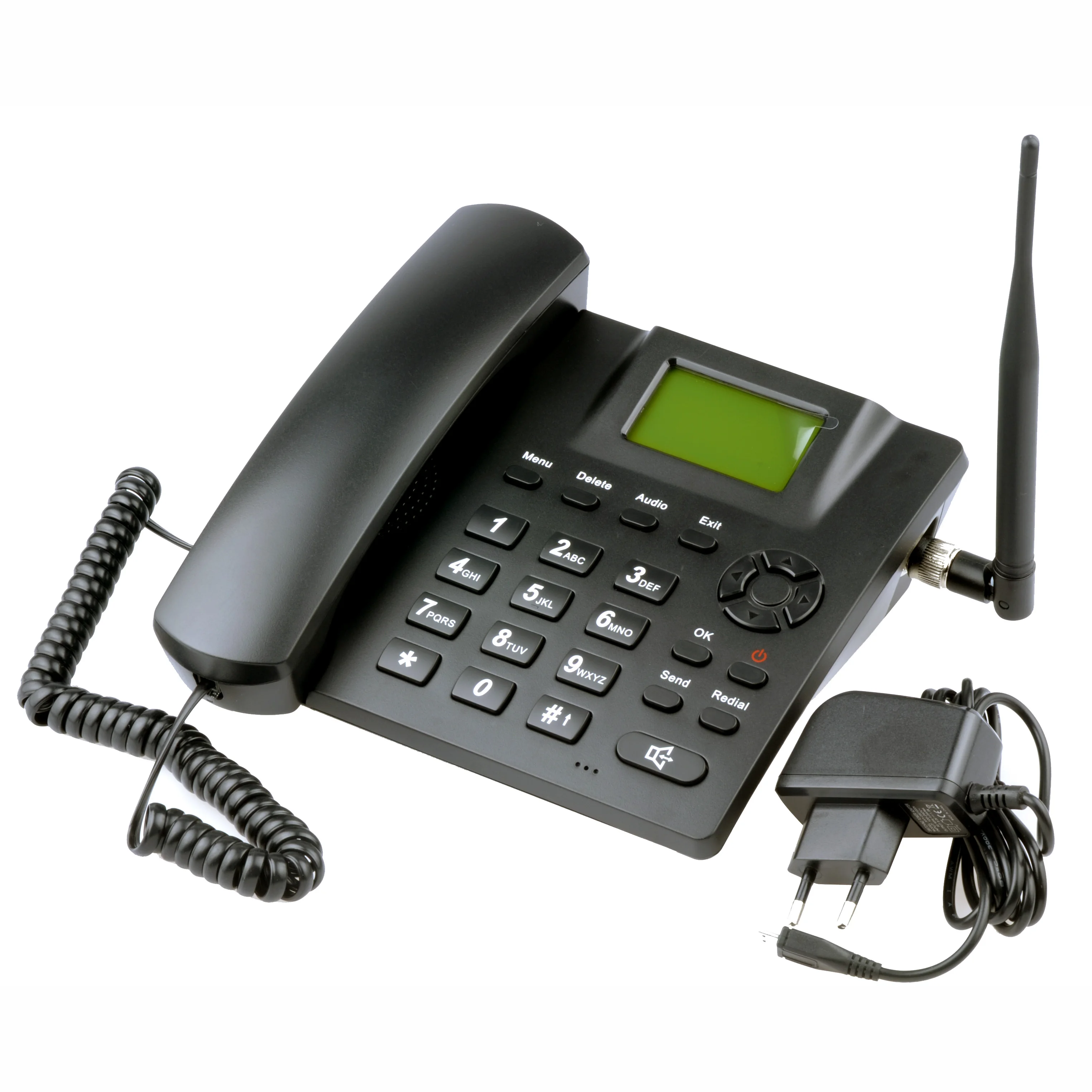 3g WCDMA 2G GSM 850/900/1800/1900/2100 МГц стационарный беспроволочный телефон с антенны ТНК в клавиатура на русском и английском, французский, португальский, итальянский